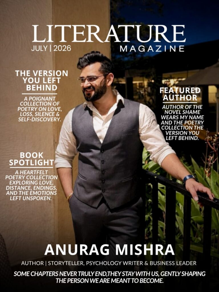 Anurag Mishra Explores Love, Loss, and Emotional Healing in The Version You Left Behind