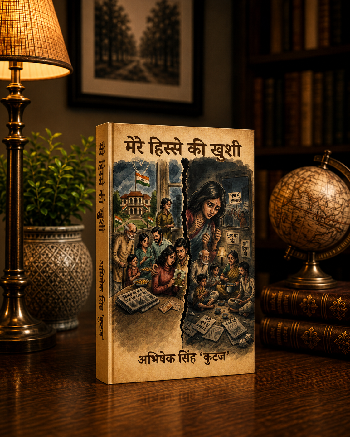 Mere Hisse Ki Khushi: A Reflective Poetic Journey Through Society, Politics, and the Search for Happiness