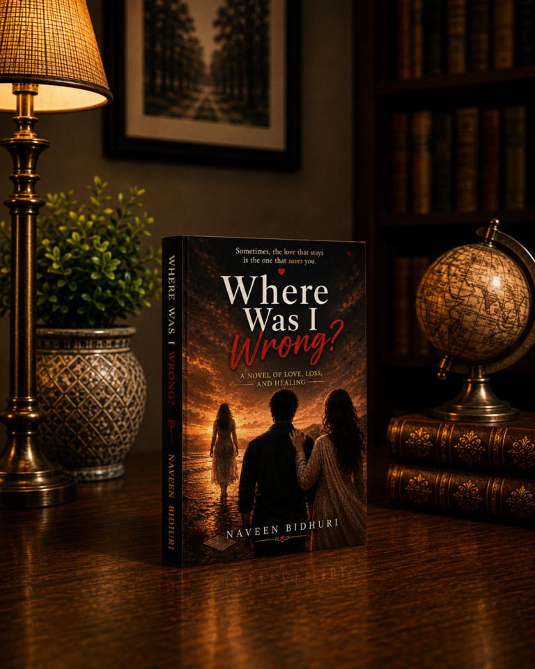 Where Was I Wrong? by Naveen Bidhuri Explores the Complicated Journey of First Love, Marriage, Heartbreak, Forgiveness and Finding the Courage to Heal