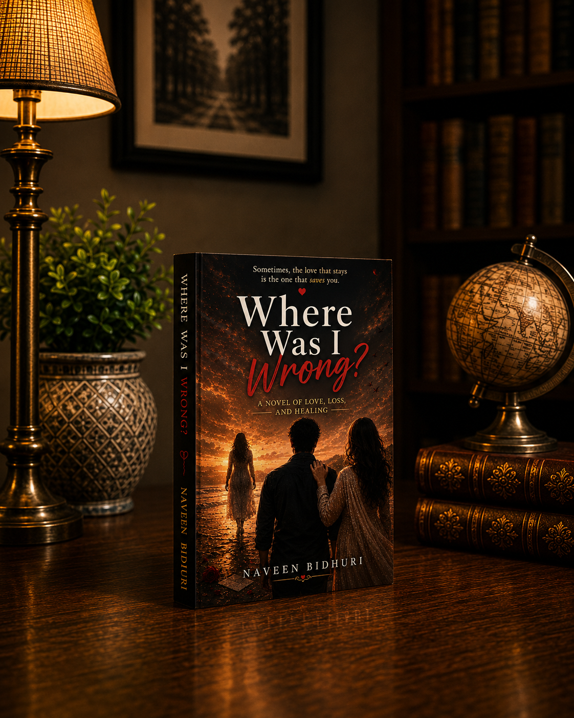 Where Was I Wrong? by Naveen Bidhuri Explores the Complicated Journey of First Love, Marriage, Heartbreak, Forgiveness and Finding the Courage to Heal